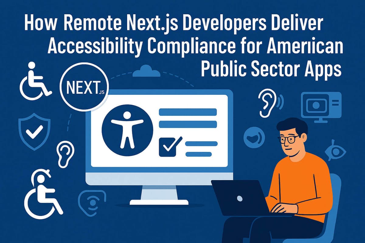 How Remote Next.js Developers Deliver Accessibility Compliance for American Public Sector Apps