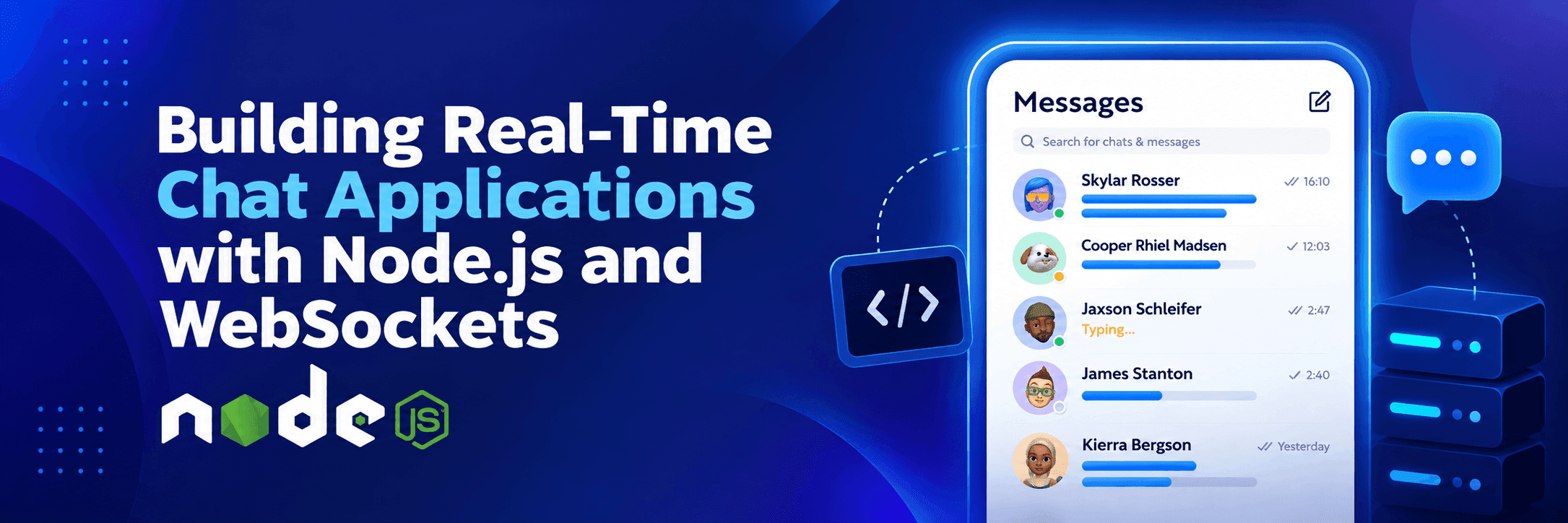 Building Real-Time Chat Applications with Node.js and WebSockets 