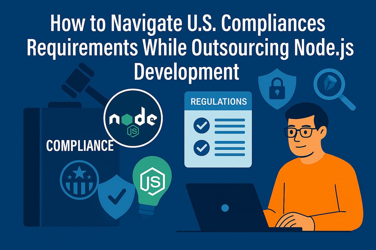 How to Navigate U.S. Compliance Requirements While Outsourcing Node.js Development
