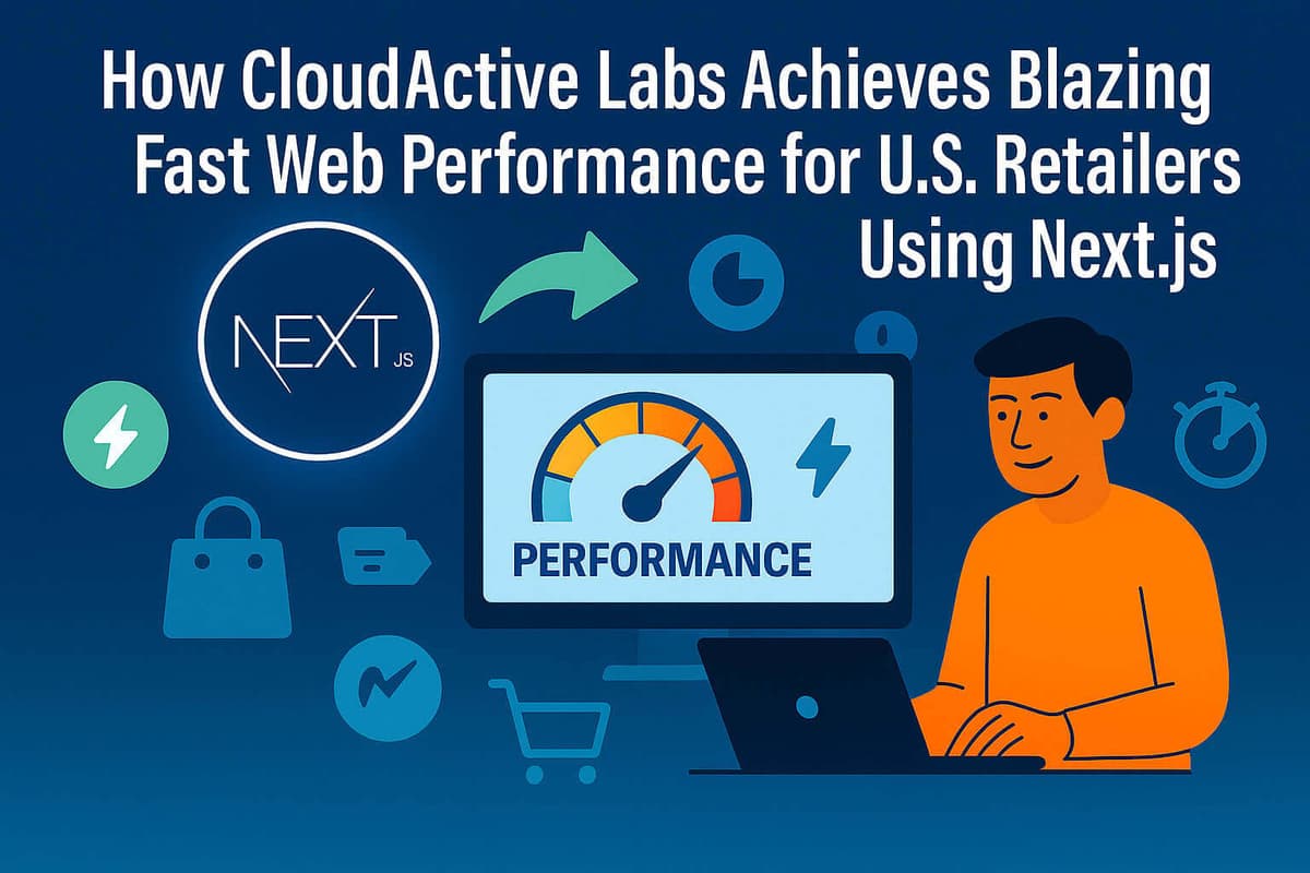 How CloudActive Labs Achieves Blazing Fast Web Performance for U.S. Retailers Using Next.js