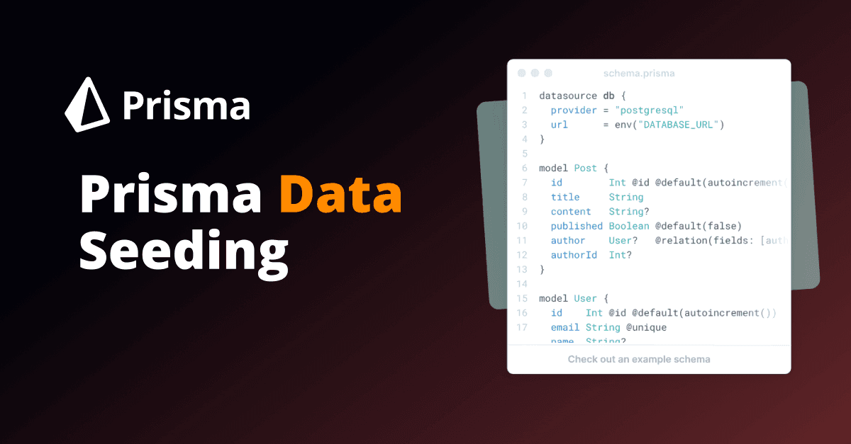 Prisma Data Seeding: Best Practices for Test Environments 