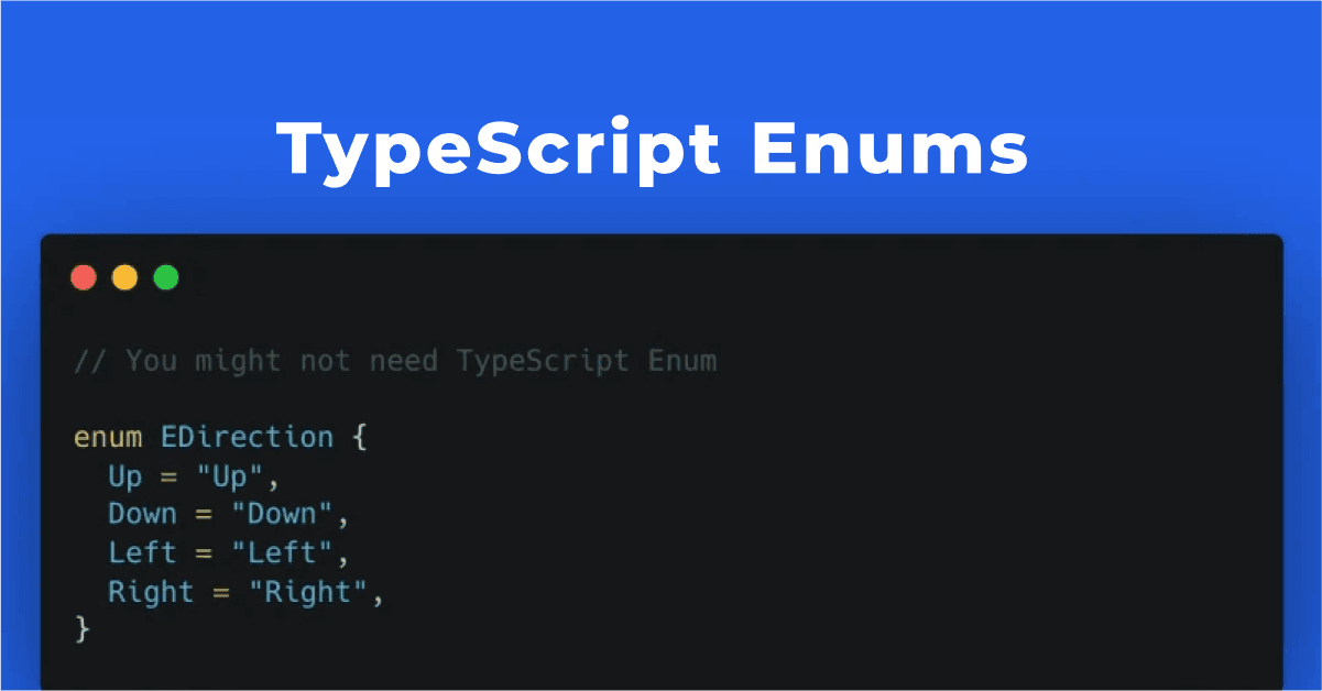 Simplifying Code with Named Constants: A Deep Dive into TypeScript Enums 