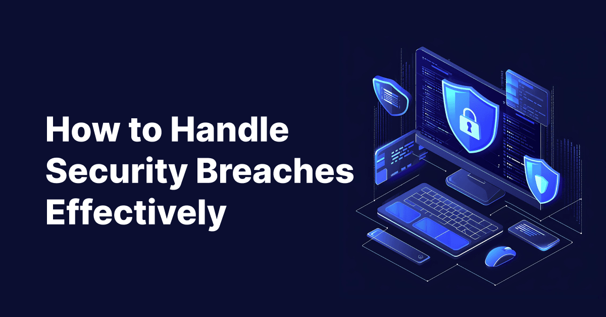How to Handle Security Breaches Effectively 