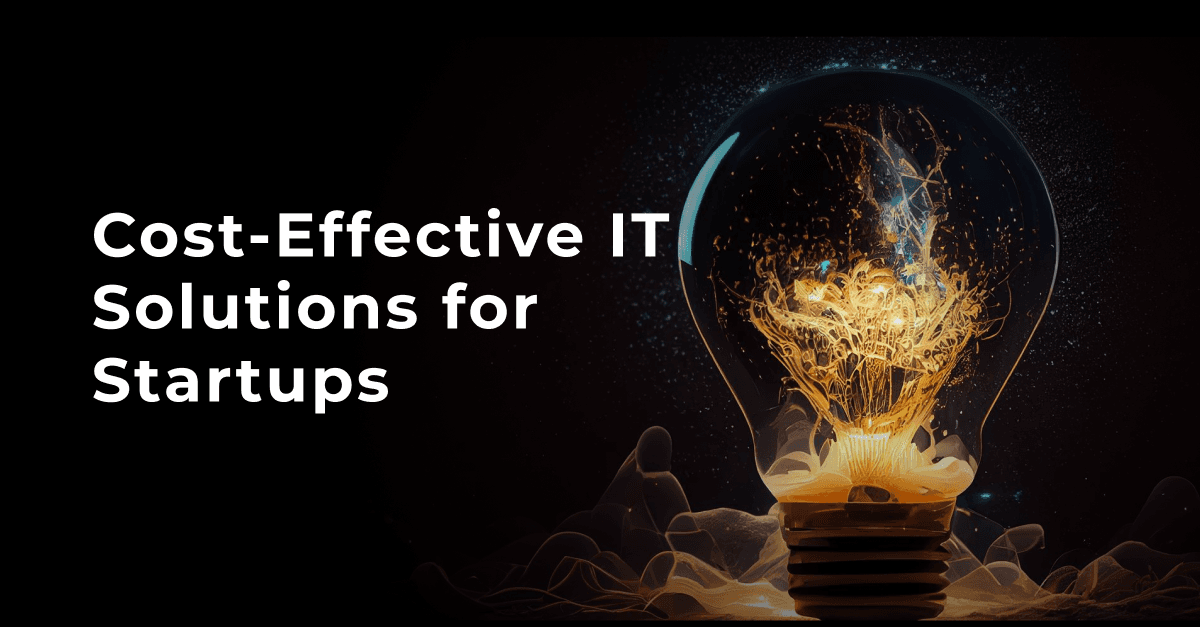 Cost-Effective IT Solutions for Startups 