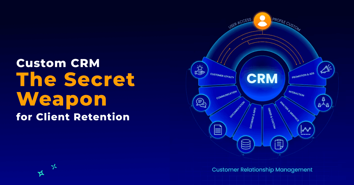 कस्टम CRM: क्लाइंट रिटेंशन के लिए गुप्त हथियार