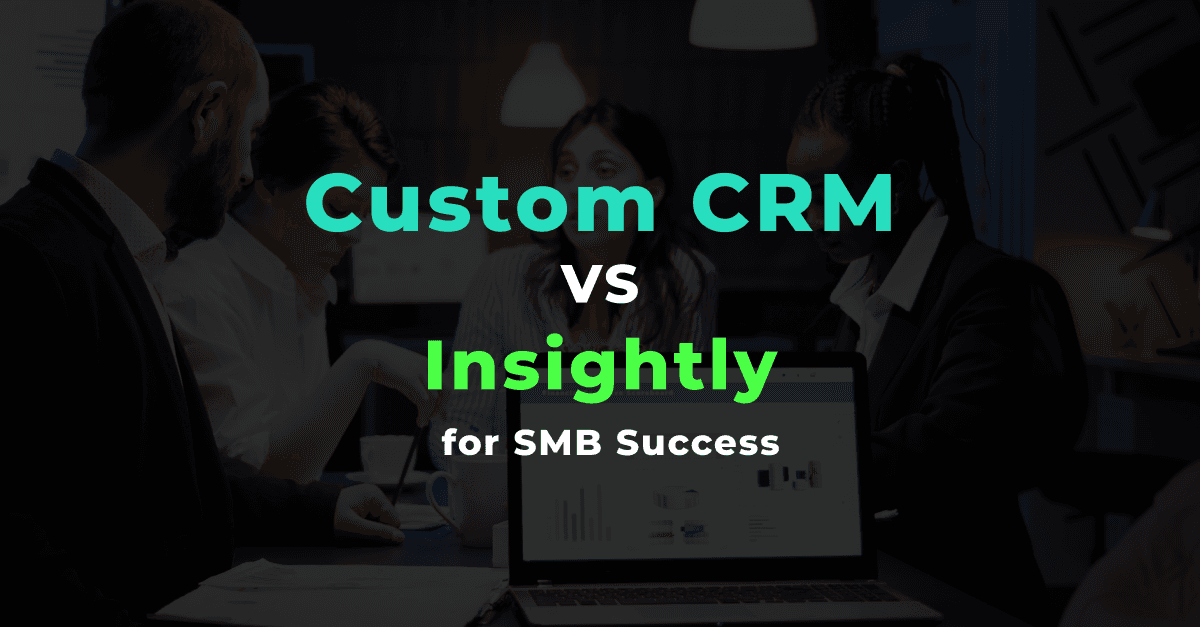 CRM Customization Chronicles: Custom CRM vs. Insightly for SMB Success 