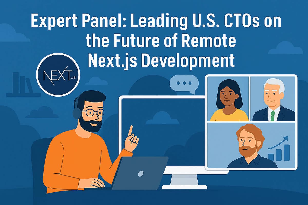 Expert Panel: Leading U.S. CTOs on the Future of Remote Next.js Development