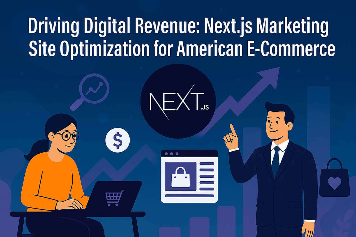 Driving Digital Revenue: Next.js Marketing Site Optimization for American E-Commerce