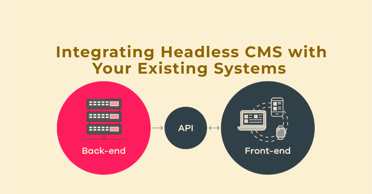 अपने मौजूदा सिस्टम के साथ हेडलेस CMS को एकीकृत करना