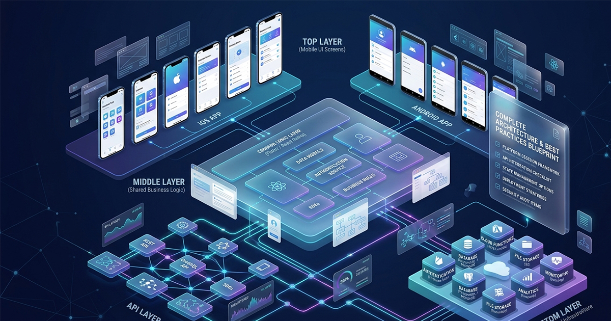 Cross-Platform App Architecture: Frameworks & APIs Guide